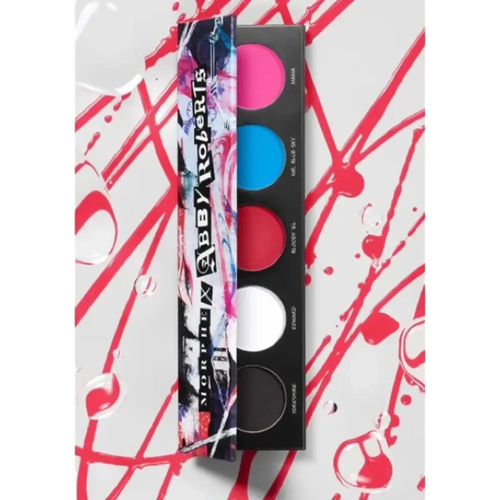 MORPHE X ABBY ROBERTS 5-Pan Cakeliner Palette Eyeshadow Palette NIB